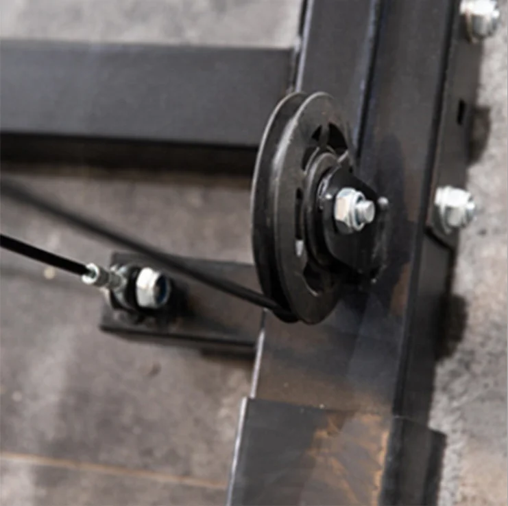 Многофункциональный тренажер стойка для штанги для тренажерного зала Коммерческая стойка для приседаний волнистое оборудование для фитнеса смитная машина