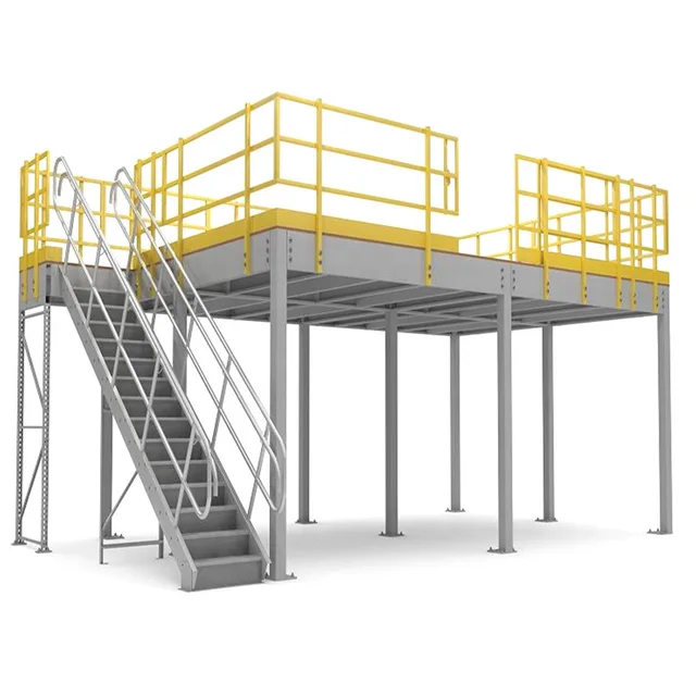 warehouse pallet rack pallet rack shelving Teardrop Pallet Racking System Mezanine Platform