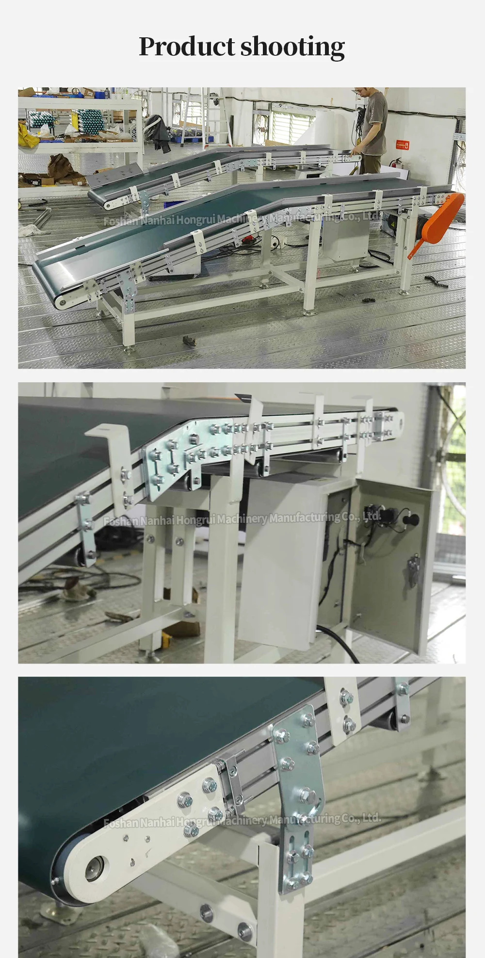 Efficient Industrial Incline Conveyor Automation Equipment for Improved Workflow details