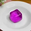50 gros glaçons violets en boîte