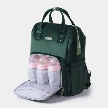 2022 High Quality Custom Stylish Mom Newborn Baby Diaper Nappy Bag For Mother