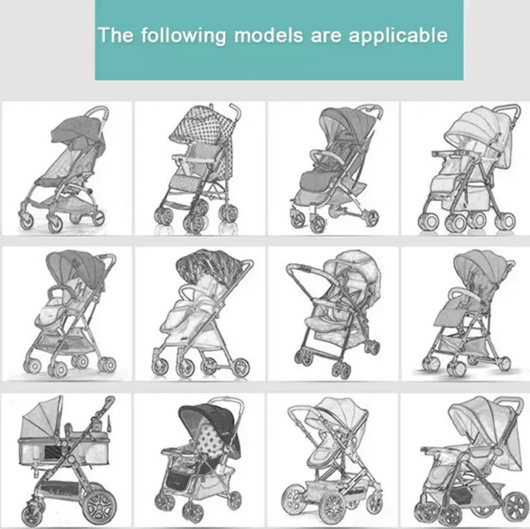 Stroller Cover Weather Shield Universal Waterproof Protection Umbrella Wind Dust Cover Stroller Rain Cover