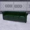 Dark green + four-seater sofa