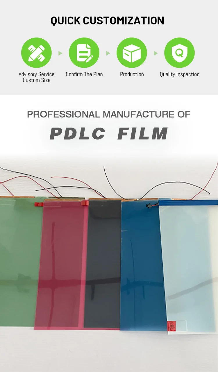Custom Colors Self Adhesive Building Tint Electrochromic Film Wholesale ...