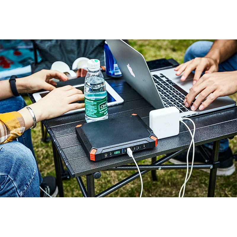 
 Мощный Солнечный генератор переменного тока 110 В/220 В, выход 80 Вт, генератор 88,8 Вт-ч, портативная солнечная система, портативная электростанция  