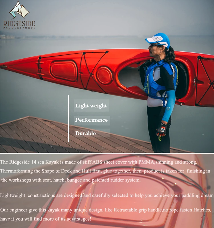 Customized Touring Ocean Kayak For Sale Cheap Abs Thermoformed Racing