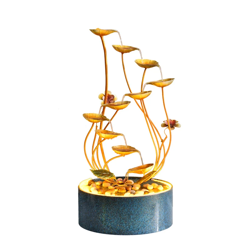 ТВ-шкаф, офис, гостиная, украшение для дома, настольный фонтан, металлические поделки для дома, шариковый фонтан