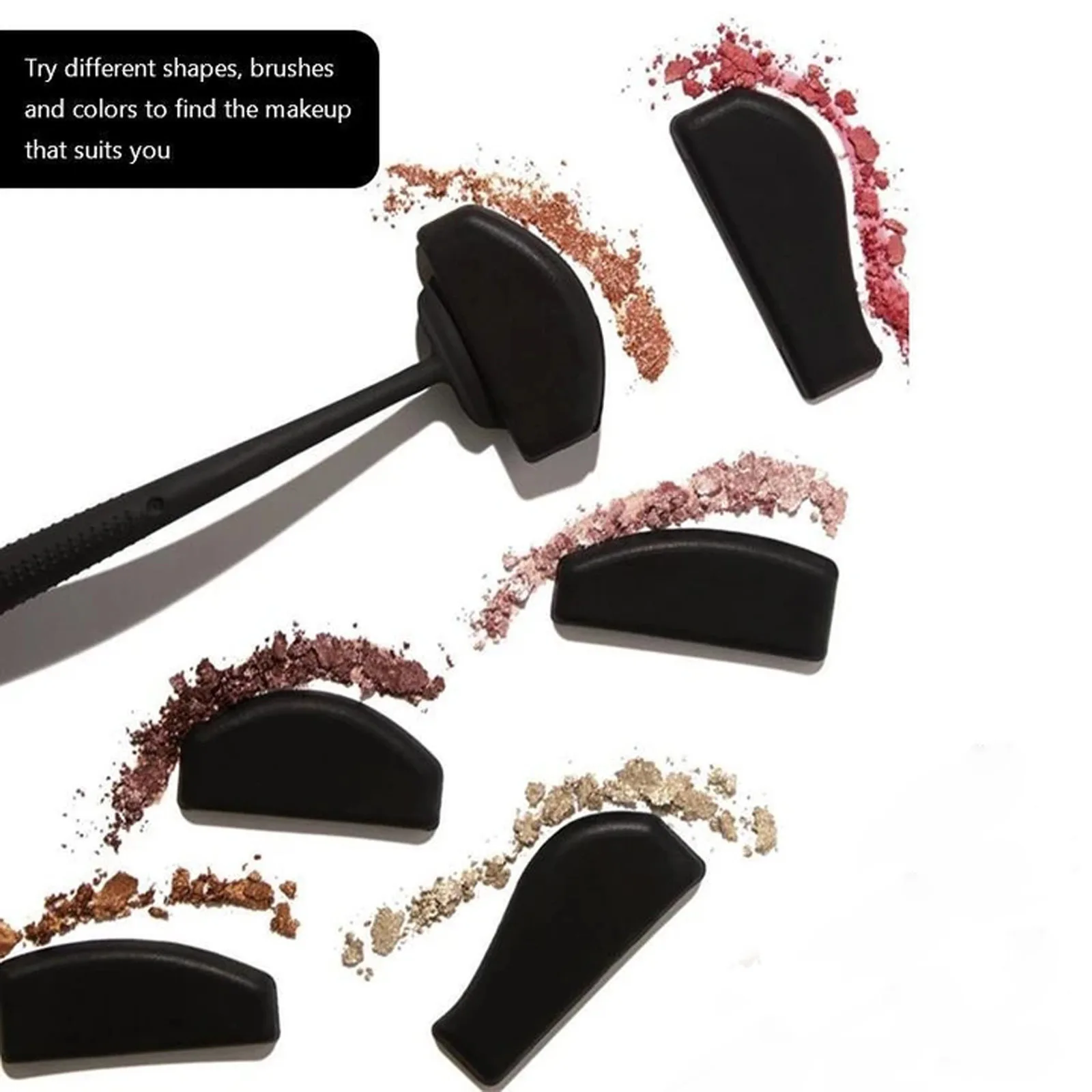 
 Новый 6-в-1 тени для век главу в европейском и американском стиле красоты гаджеты портативный тени для век доска для рисования  