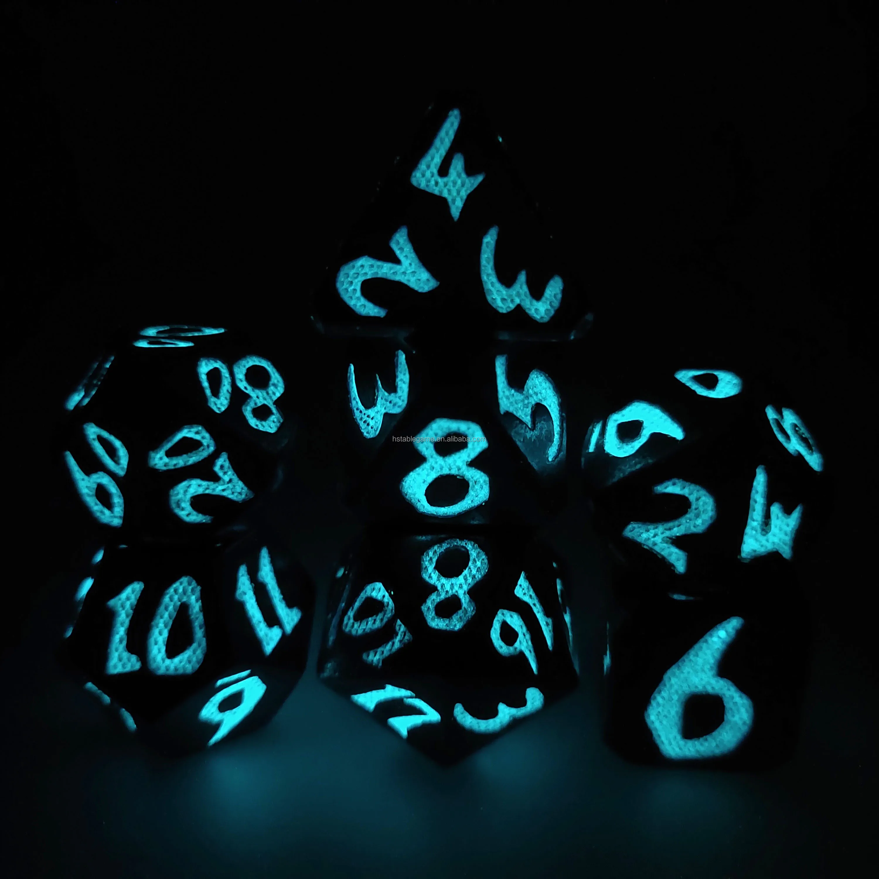 Hs Hot Sales Metal Polyhedral Dnd Dice Dungeons And Dragons Dnd Table