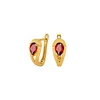 EH0192Yellow Gold-5Garnet