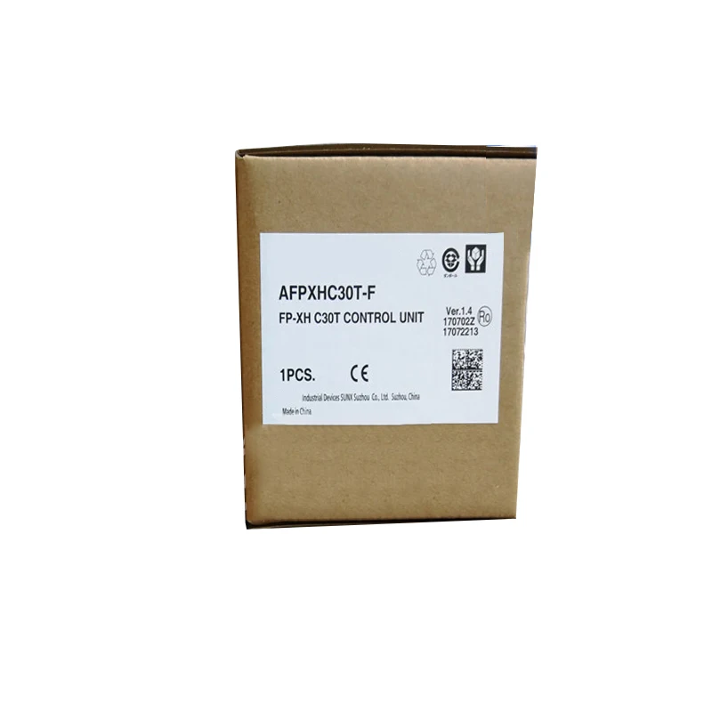 New Original AFPXHC30T‑F PLC Controller, AFPXH SeriesUsed for logic control and automatic operation of industrial automation equipment. Features transistor output, stable running performance and strong anti‑interference capability.