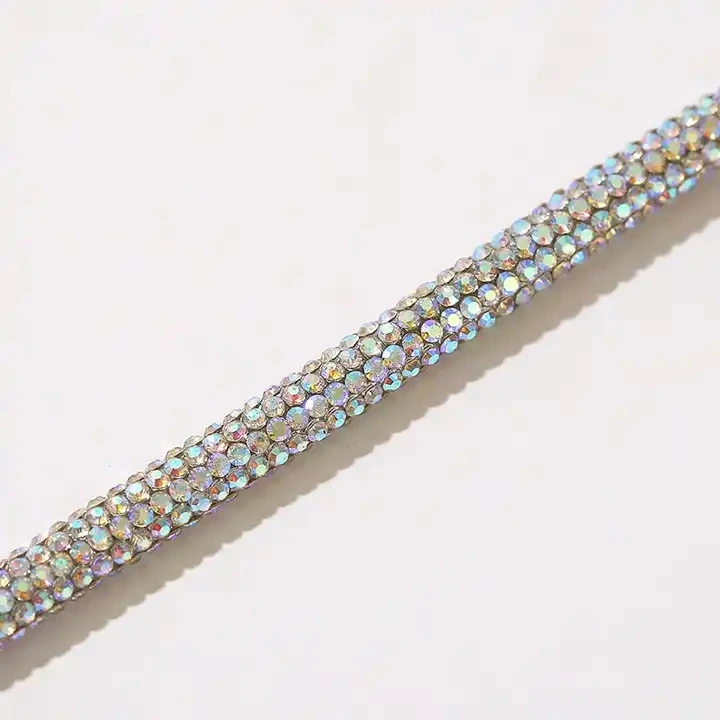 Wholesale 4mm 6mm Strass Cord With Rhinestone For Decoration - Buy ...