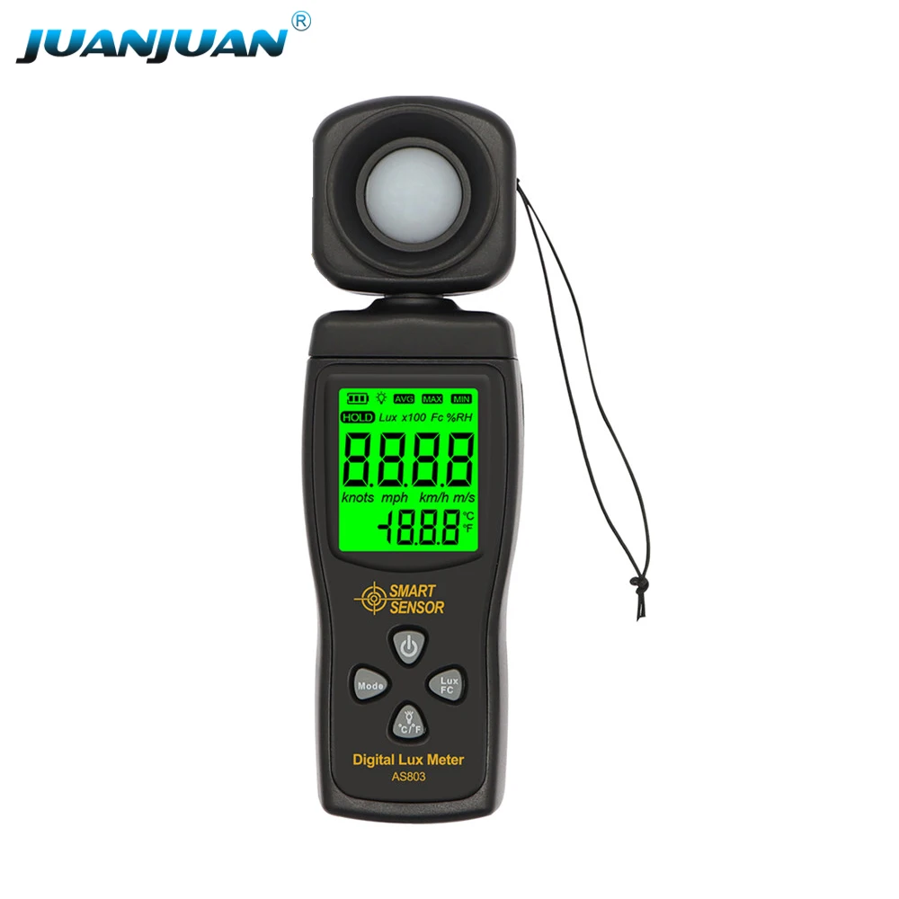 Digital Light Meter Luminance Tester Lux Uv Radiometer Lux Meter Lcd  Illuminometer Photometer Luminance Tester As803 Luxmeter - Buy As803  Digital Light Meter,Luminance Tester,Lux Uv Radiometer Lux