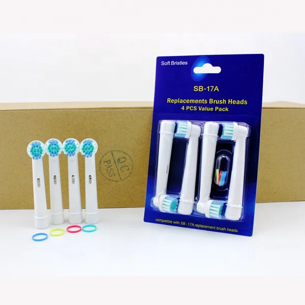 Best Selling Brau n Electric Toothbrush Heads SB-17A Adapt To Oral Brushes