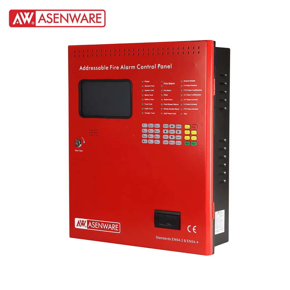 GSM GMS Addressable Fire Detection Alarm System Control Panel