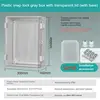 Tapa transparente de 400X300X160MM