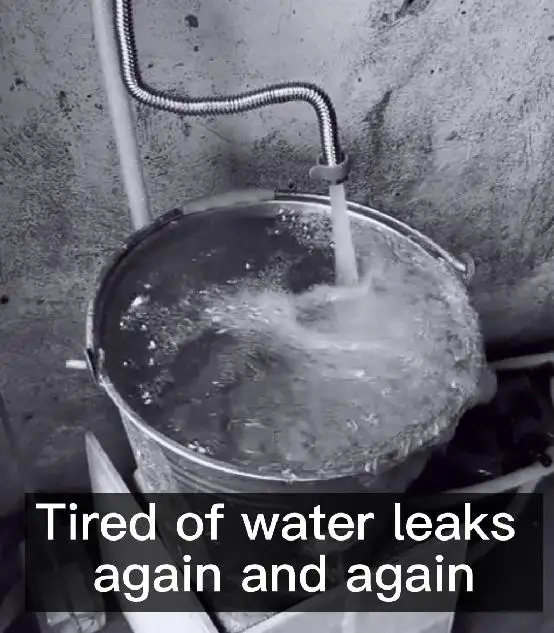tired of water leakage again and again?