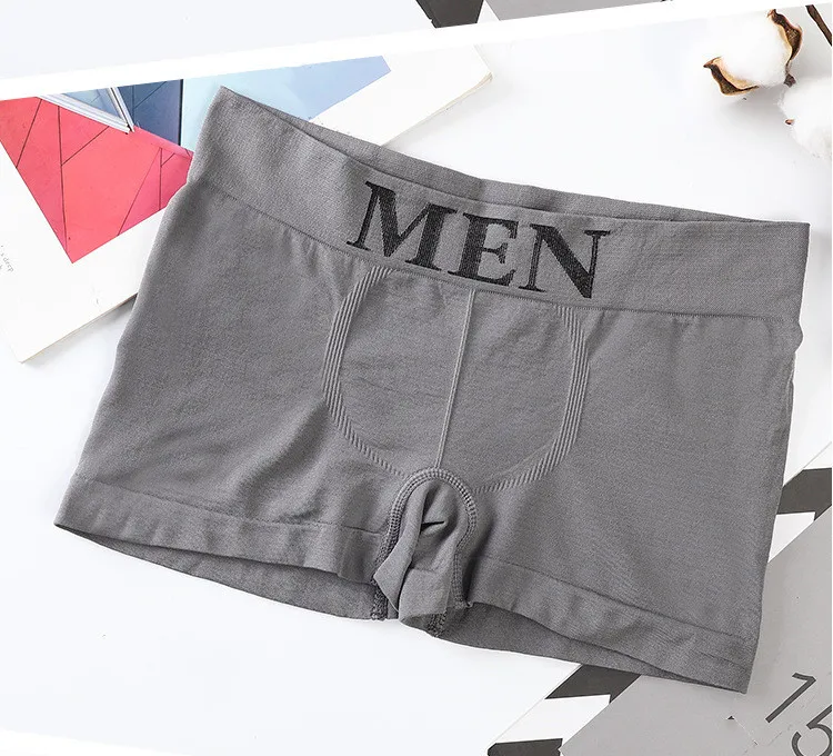 Factory Price Outlet Cheapest Breathable Seamless Polyester Underwear Comfortable Men's Brief Boxers Boys Teens Men Boxer Shorts