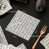 Calligraphy oil paper 18*18