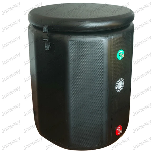 Портативная надувная Ванна OEM ODM DWF, холодная ванна, цилиндрическая форма, ледяная бочка, Ледяная Ванна