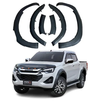 Flare Wheel Arch Fender Flares For Isuzu Dmax 2024  Isuzu Dmax accessories  isuzu dmax body kit Other exterior accessories