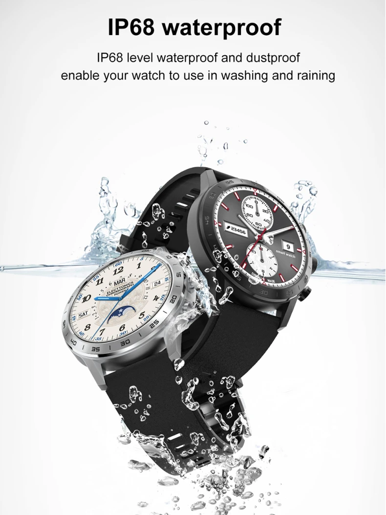 KK70 Smartwatch Waterproof IP68 Call Function Heart Rate Monitor Smart Watch Rotary button Wristwatch KK70 Fitness Health Tracker (19).jpg
