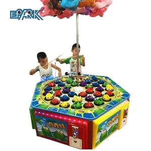 Playground Coin Operated Game Catch Frogs Fishing Arcade Game Machine