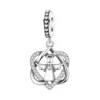 argento.Otc1492-ciondolo angelo dell'amore