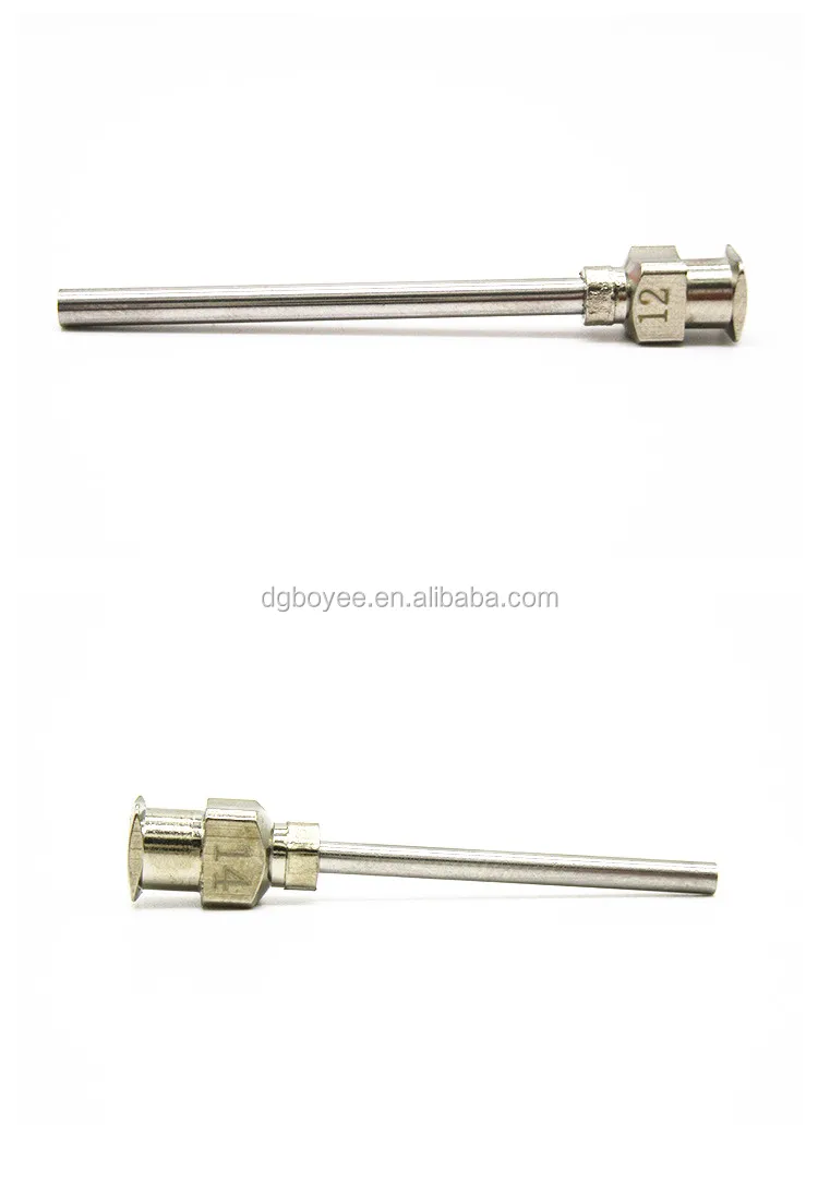 12-teiliges Spendernadel-Set – 8G Bis 26G, 50 Mm Lang, Edelstahl 304, Stumpfe Spitze – Für Flüssigkeiten & Klebstoffe
