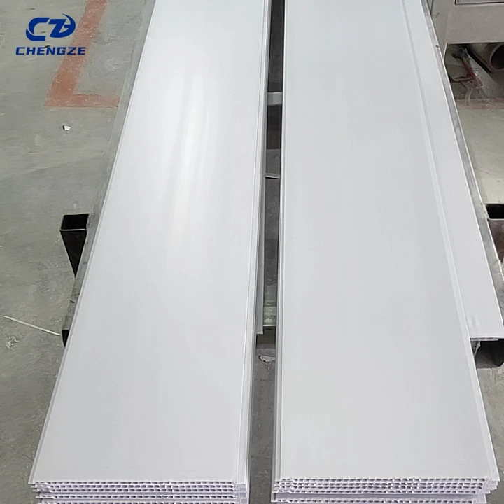 Pure White PVC False Ceiling Board Plastic Wall Panel in Cheap Price