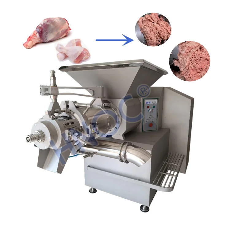 Chicken Meat Bone Removing Machine Fish Meat Bone Separator Mincer Grinder Deboning Chicken Wings Machine