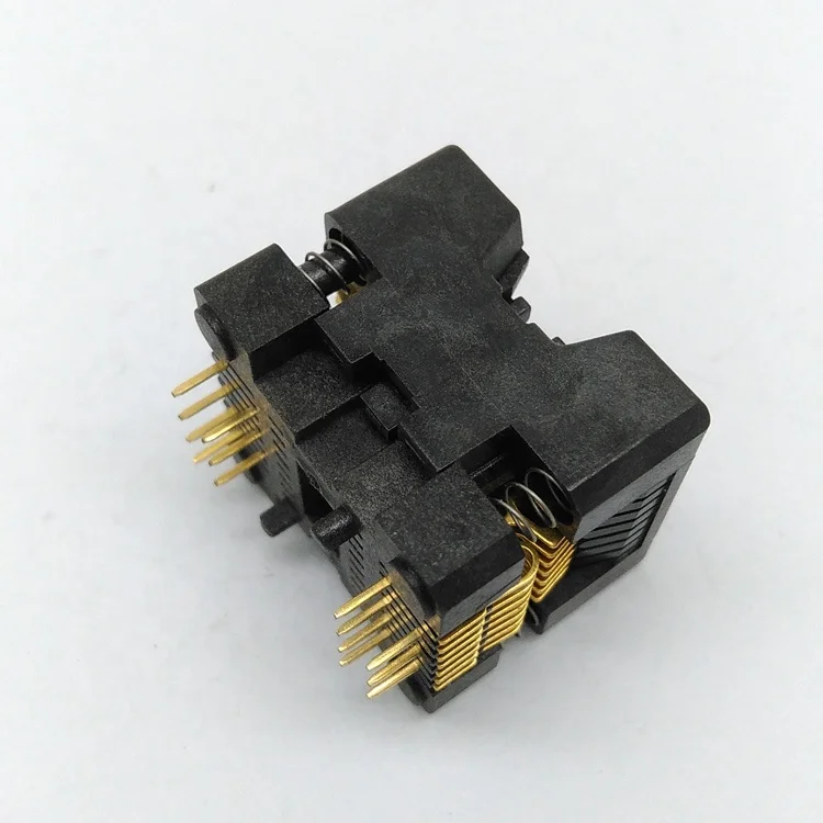 Taidacent SOP14 Aging Burn in Socket Test Socket Conversion Block OTS-16-1.27-03 Programming Block SOP 14 Pin IC Socket