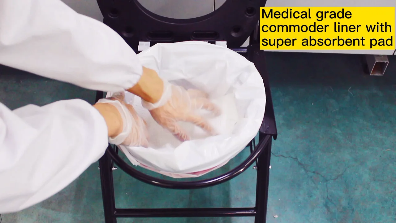 Disposable Toilet Bowl Liner Bedside Commode Liners Absorbent Pads For Bed Bath And Beyond Buy