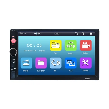 2din Car Auto radio player with BT FM USB AUX SD 7388IC mirror-link car stereo 7 inch