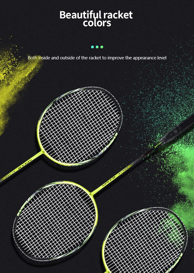 Equal to Badminton Rackets for High Modulus Full Carbon Graphite