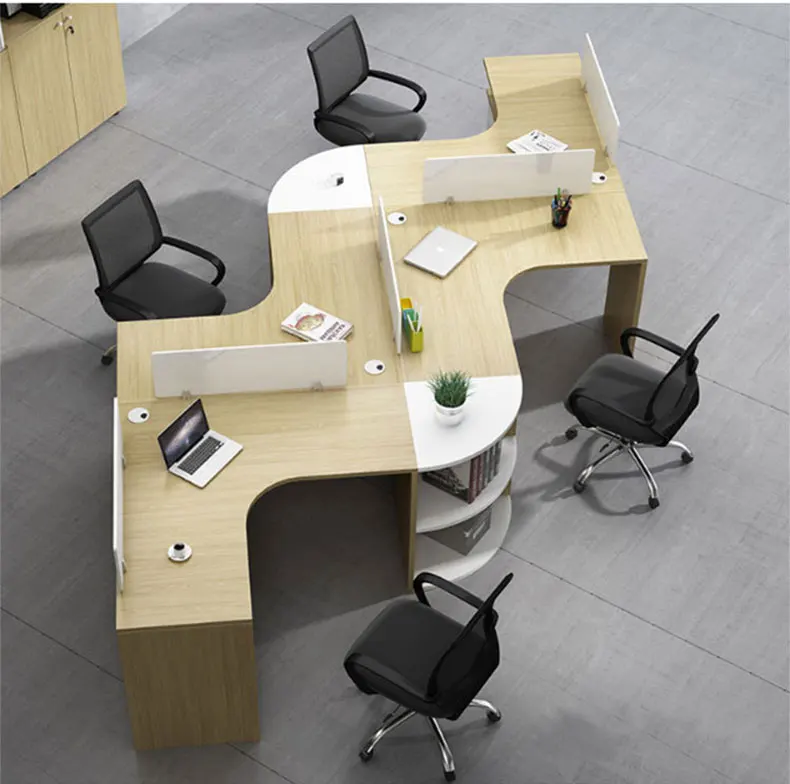 Modern Creative Office Desks Staff Cubicle Workstation Coworking Office