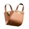 Brown-light gold lock large body