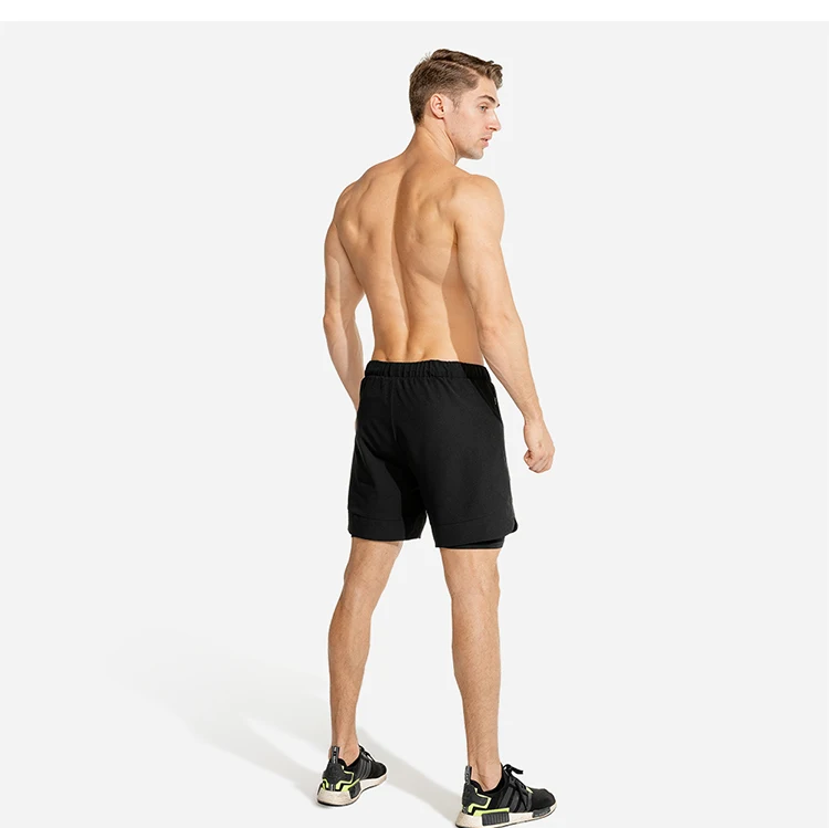 Running Short Men'S Double Layer Quick Dry Jogging Fie Bodybuilding Gym Plu Size Beach Men'S Clothinghort And891_voghion.com