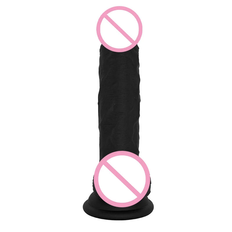 Amoura realistic dildo displayed on smooth surface