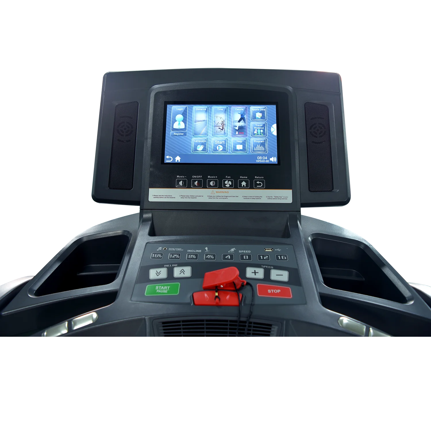 Leekon Commercial Treadmills Control Board Running Fitness Machine for Home Office Treadmills Professional Electric Treadmills