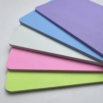 China linyi Supplier High Density Rigid colour PVC Foam Sheet Board