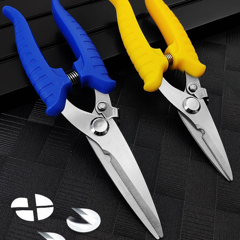 Keel-specific Stainless Steel Long-nose Scissors