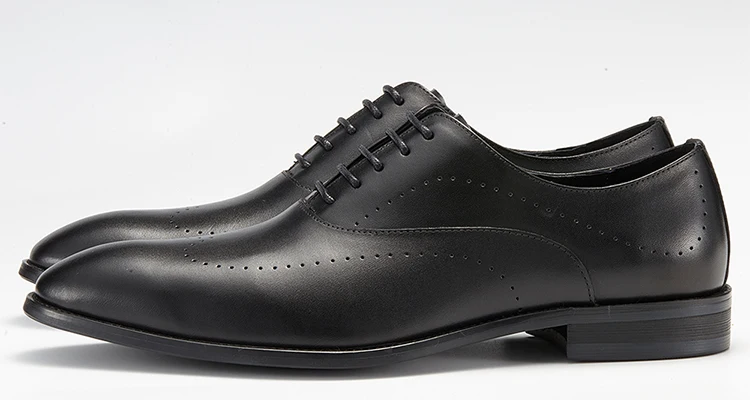 High Quality Handmade Full-grain Genuine Leather Oxford Dress Shoes For ...