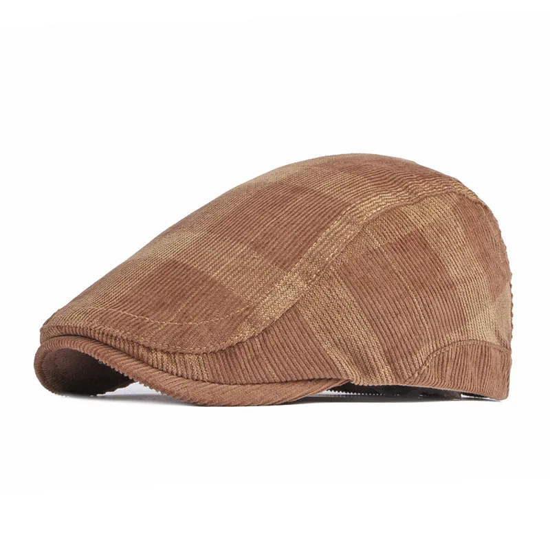 Hat Real Leather Jazz Hat Men Autumn Winter British Style Men's