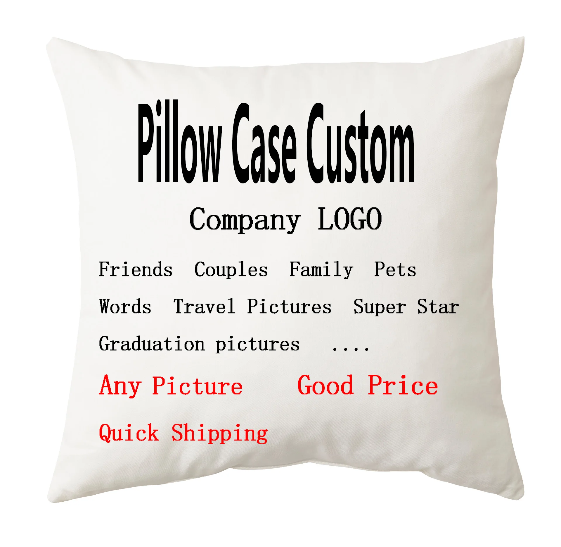 Decor Pillowcases Case Cushion Throw Cover For Family Friends