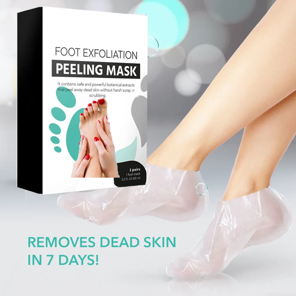 Отшелушивающая жидкая Магическая маска для удаления омертвевшей кожи на каблуках маска для ног пилинг Отшелушивающий патч для ног пилинг от мозолей