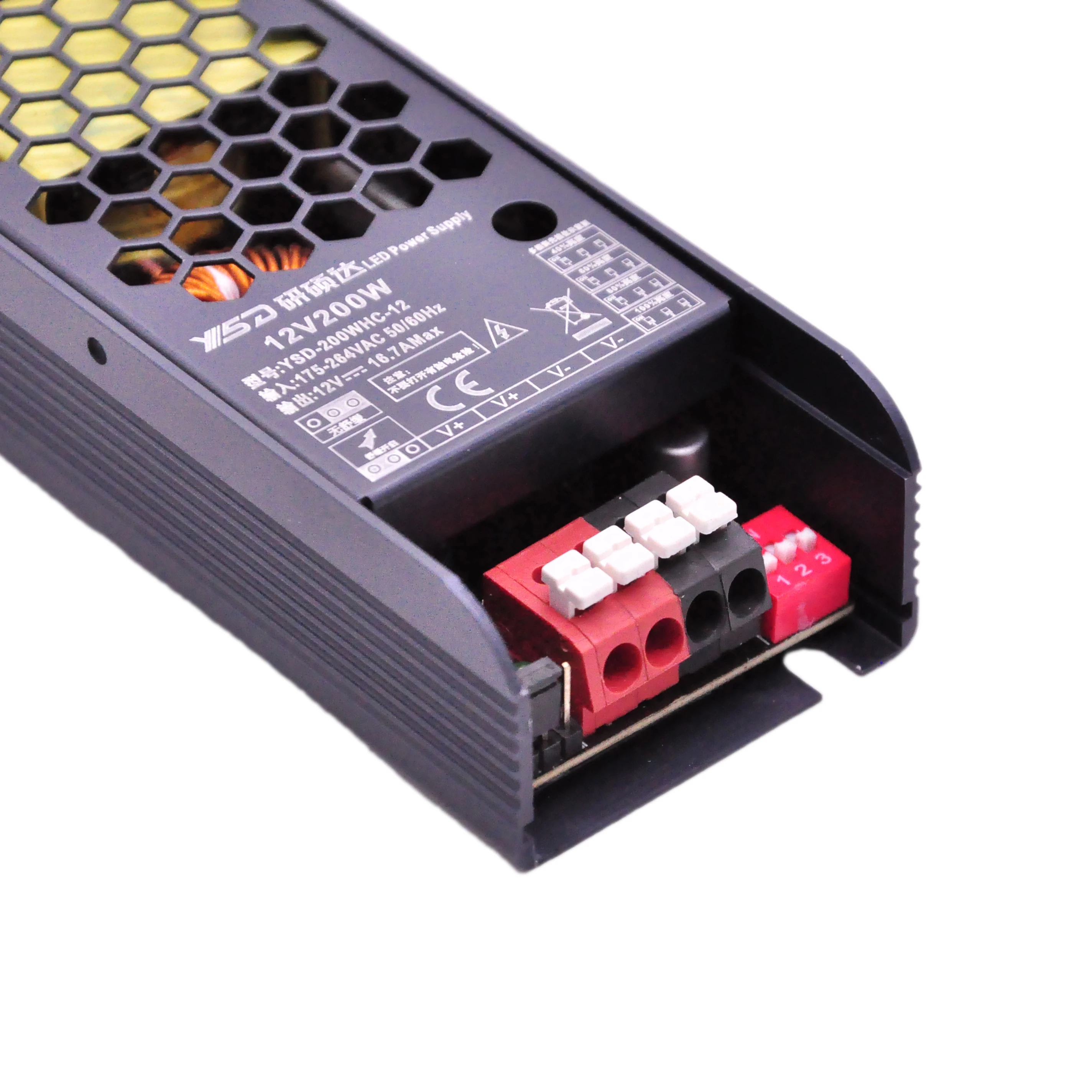 Aluminum Shell Led Driver 60W 12V 5A Switching Power Supply IP20 Indoor ...