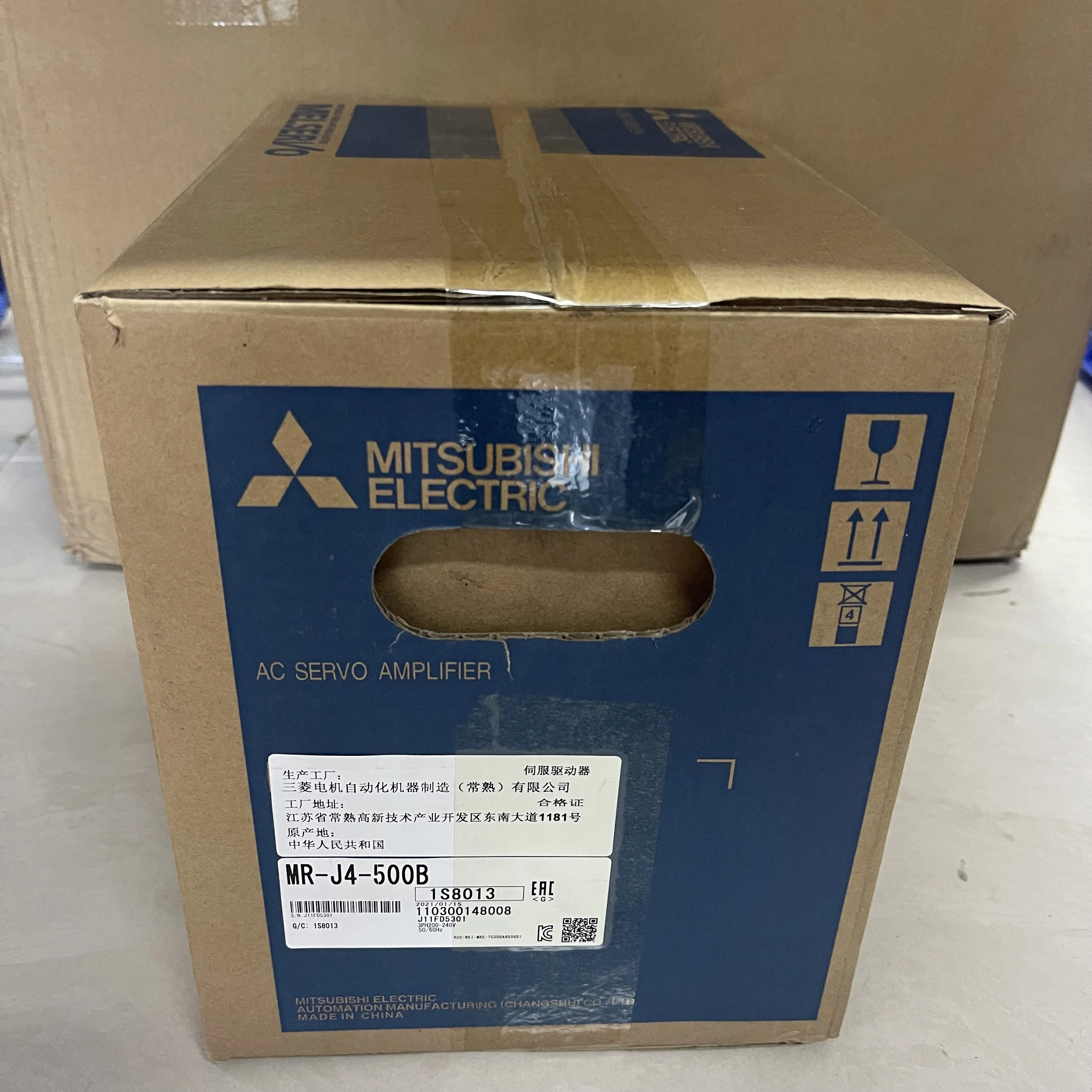 Mitsubishi AC Servo Amplifier MR-J4-500B