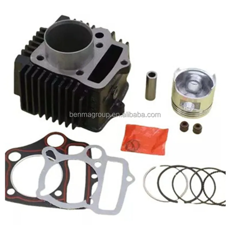 110cc Racing Part 110CC Motorcycle Engine Parts Cylinder Head Bore Diameter 52.4mm ...