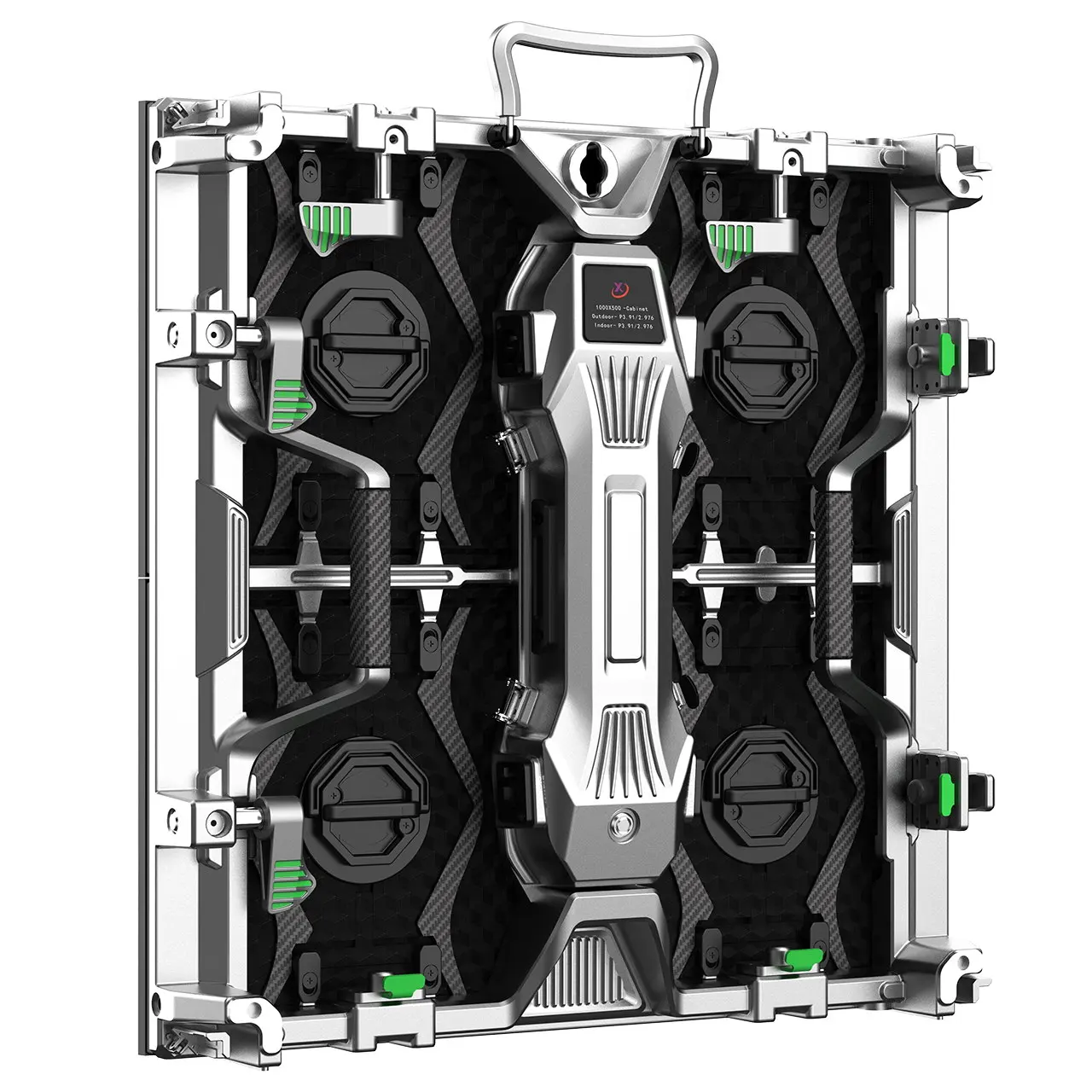 500X500-D 500x1000-D Indoor and outdoor Cabinet (Flat, Curved 0-20 degree, Right Angle) 500x500x65mm 3.5KG LED Module 250x250mm P1.5625 P1.95 P2.5 P2.604 P2.97 P3.9
